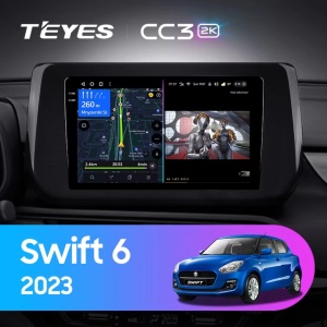 Navigatie Auto Teyes CC4 Suzuki Swift 6 2023-2024 6+128GB 9.5" QLED Octa-core 2.7Ghz, Android 4G Bluetooth 5.1 DSP - Img 2