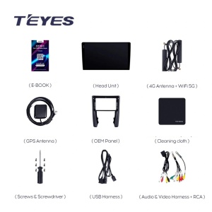 Navigatie Auto Teyes CC4L Porsche Cayman 2005-2012 6+64GB 9" QLED Qualcomm 2Ghz, Android 4G Bluetooth 5.1 DSP - Img 3