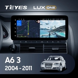 Navigatie Auto Teyes Lux One Audi A6 C6 2004-2011 6+128GB 12.3" IPS Octa-core 2Ghz, Android 4G Bluetooth 5.1 DSP - Img 2