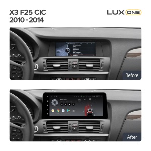Navigatie auto Teyes Lux One BMW X3 F25 2010-2014 CIC 6+128GB 12.3” IPS Octa-Core 2.0 GHz Android 4G DSP Bluetooth 5.1 - Img 2