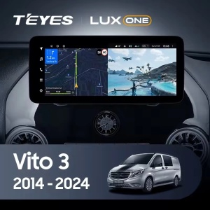 Navigatie Auto Teyes Lux One Mercedes-Benz Vito 3 2014-2023 4+32GB 12.3" IPS Octa-core 2Ghz, Android 4G Bluetooth 5.1 DSP - Img 3