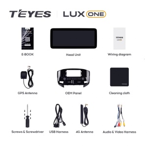 Navigatie Auto Teyes Lux One Mitsubishi Pajero 4 V80 2006-2021 6+128GB 12.3" IPS Octa-core 2Ghz, Android 4G Bluetooth 5.1 DSP - Img 9