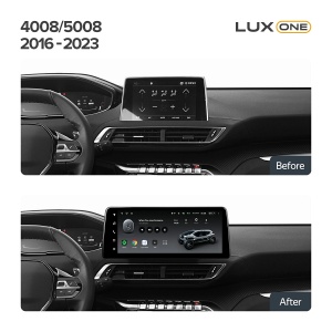 Navigatie Auto Teyes Lux One Peugeot 5008 2017-2023 4+32GB 12.3" IPS Octa-core 2Ghz, Android 4G Bluetooth 5.1 DSP - Img 3