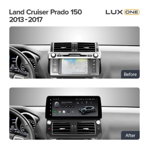 Navigatie Auto Teyes Lux One Toyota Toyota Land Cruiser Prado 150 2013-2017 6+128GB 12.3" IPS Octa-core 2Ghz, Android 4G Bluetooth 5.1 DSP - Img 3