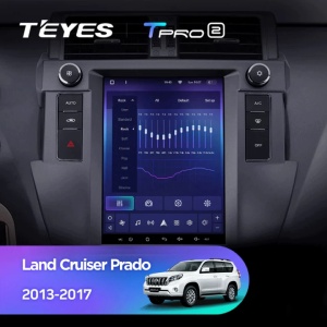 Navigatie Auto Teyes Tip Tesla TPRO 2 Toyota Land Cruiser Prado J150 2013-2017 4+64GB 9.7" QLED Octa-core 1.8Ghz, Android 4G Bluetooth 5.1 DSP - Img 4