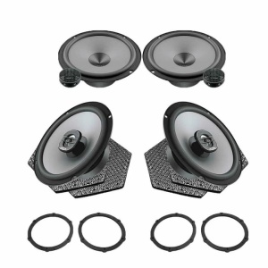 Pachet difuzoare auto Hertz Uno dedicat Peugeot 208 2019-, RMS 75W