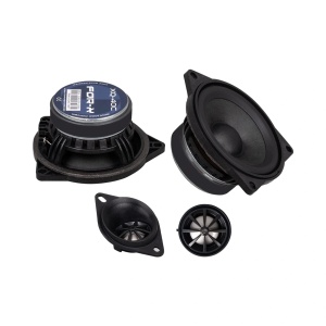 Pachet sistem audio Plug&Play For-X dedicat BMW Basic XQ-40C XQ-402BMW + Amplificator Zapco HB 410 ADSP + Conectica dedicata - Img 2