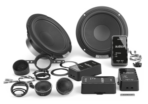 Difuzoare auto Audison VOCE II AVK 6 S II set sistem 2 căi, 165mm, 125 W RMS, 4Ω, set 4 difuzoare + accesorii