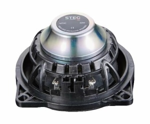 Difuzoare auto Steg dedicate Tesla MT4, set mid-range, 30 W RMS - Img 3