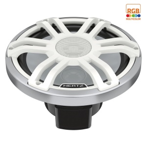 Difuzoare Marine Hertz HMX 8 S-LD SW / G, Alb / Negru, set coaxial 2 căi 200MM, 100W RMS - Img 2