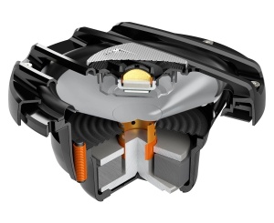 Difuzoare Marine Hertz HMX 8 / W / C, Alb / Negru, set coaxial 2 căi, 200mm, 100W RMS - Img 6