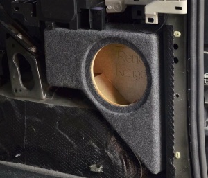 Incinta inchisa subwoofer dedicat Renault Kangoo 2, 200 mm, 8L - Img 3