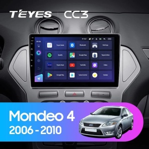 Navigatie Auto cu Asistenta AI Teyes CC4 PRO Ford Mondeo 3 2007-2014 8+128GB 10.36" QLED, Android 13, 5G, 7.1 DSP, CarPlay - Img 2