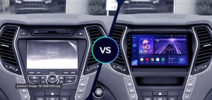 Navigatie Auto cu Asistenta AI Teyes CC4 PRO Hyundai Santa Fe 3 2013-2018 8+128GB 9.5" QLED, Android 13, 5G, 7.1 DSP, CarPlay - Varianta B - Img 3