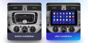 Navigatie Auto Teyes CC2 Plus Split Ford C-Max 2004-2010 2+32GB 9" QLED Octa-core 1.8Ghz, Android 4G Bluetooth 5.1 DSP - Img 3