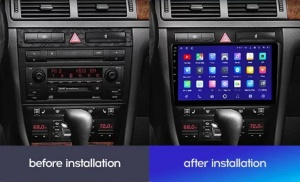 Navigatie Auto Teyes CC3 2K 360° Audi A6 C5 1997-2004 6+128GB 9.5" QLED Octa-core 2Ghz, Android 4G Bluetooth 5.1 DSP - Img 3