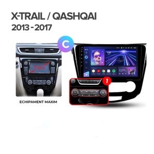 Navigatie Auto Teyes CC3 2K 360° Nissan X Trail 3 T32 2013-2017 6+128GB 10.36" QLED Octa-core 2Ghz, Android 4G Bluetooth 5.1 DSP - Img 6