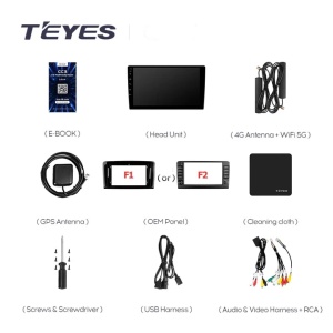 Navigatie Auto Teyes CC3 2K 360 Mercedes-Benz ML W164 2006-2011 6+128GB 9.5" QLED Octa-core 2Ghz Android 4G Bluetooth 5.1 DSP - Img 9