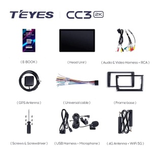 Navigatie Auto Teyes CC3 2K 6+128GB 11" QLED Octa-core 2Ghz Android 4G Bluetooth 5.1 DSP - Img 5