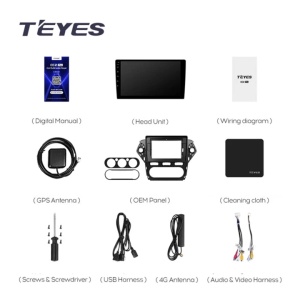 Navigatie Auto Teyes CC3 2K Ford Mondeo 3 2007-2014 6+128GB 10.36" QLED Octa-core 2Ghz Android 4G Bluetooth 5.1 DSP - Img 8