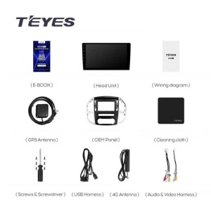 Navigatie Auto Teyes CC3 2K Mercedes-Benz Vito 3 2014-2023 4+32GB 10.36" QLED Octa-core 2Ghz Android 4G Bluetooth 5.1 DSP - Img 8