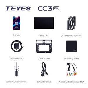 Navigatie Auto Teyes CC3 2K Suzuki Swift 3 2003-2010 4+64GB 10.36" QLED Octa-core 2Ghz, Android 4G Bluetooth 5.1 DSP - Img 8