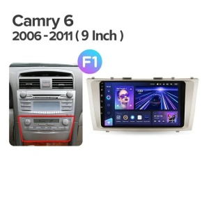 Navigatie Auto Teyes CC3 2K Toyota Camry 6 2006-2011 6+128GB 9.5" QLED Octa-core 2Ghz, Android 4G Bluetooth 5.1 DSP - Img 8
