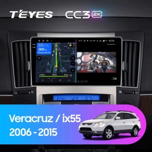 Navigatie Auto Teyes CC3 360° Hyundai ix55 2006-2015 6+128GB 9" QLED Octa-core 1.8Ghz, Android 4G Bluetooth 5.1 DSP - Img 2