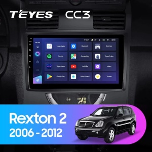 Navigatie Auto Teyes CC3 360° SsangYong Rexton 2 Y250 2006-2012 6+128GB 10.2" QLED Octa-core 1.8Ghz, Android 4G Bluetooth 5.1 DSP - Img 2