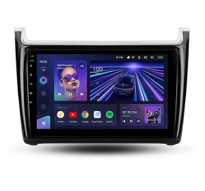 Navigatie Auto Teyes CC3 360° Volkswagen Polo 5 2008-2020 6+128GB 9" QLED Octa-core 1.8Ghz, Android 4G Bluetooth 5.1 DSP - Img 1