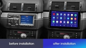 Navigatie Auto Teyes CC3 BMW Seria 3 E46 1998-2006 4+64GB 9" QLED Octa-core 1.8Ghz, Android 4G Bluetooth 5.1 DSP - Img 3