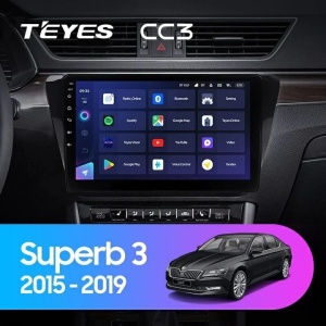 Navigatie Auto Teyes CC3 Skoda Superb 3 2015-2019 4+32GB 10.2" QLED Octa-core 1.8Ghz Android 4G Bluetooth 5.1 DSP - Img 2