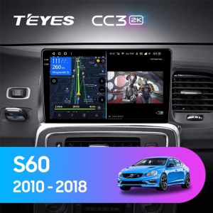 Navigatie Auto Teyes CC3 Volvo S60 2011-2018 4+64GB 9" QLED Octa-core 1.8Ghz, Android 4G Bluetooth 5.1 DSP - Img 2
