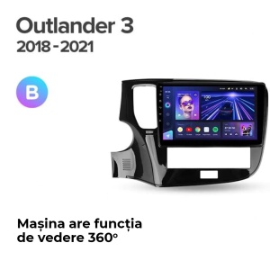 Navigatie Auto Teyes CC3L Mitsubishi Outlander 3 2018-2021 4+64GB 10.2" IPS Octa-core 1.6Ghz, Android 4G Bluetooth 5.1 DSP - Img 8