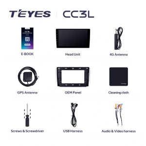 Navigatie Auto Teyes CC3L Peugeot 2008 2013-2019 4+32GB 10.2" IPS Octa-core 1.6Ghz, Android 4G Bluetooth 5.1 DSP - Img 6