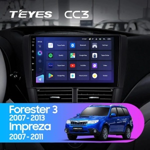 Navigatie Auto Teyes CC3L Subaru Forester 3 2007-2013 4+32GB 9" IPS Octa-core 1.6Ghz, Android 4G Bluetooth 5.1 DSP - Img 2