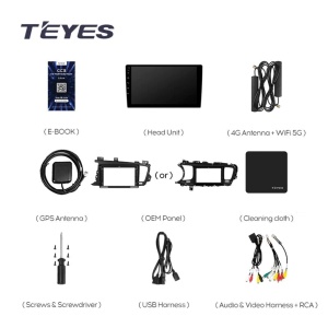 Navigatie Auto Teyes CC3L WiFi Kia Optima 3 2010-2015 2+32GB 9" IPS Quad-core 1.3Ghz, Android Bluetooth 5.1 DSP - Img 8