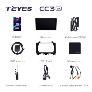 Navigatie Auto Teyes CC3L WiFi Mercedes-Benz Sprinter 2006-2018 2+32GB 9" IPS Quad-core 1.3Ghz, Android Bluetooth 5.1 DSP - Img 7