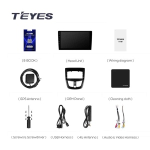 Navigatie Auto Teyes CC3L WiFi Peugeot 207 2006-2015 2+32GB 9" IPS Quad-core 1.3Ghz, Android Bluetooth 5.1 DSP - Img 5