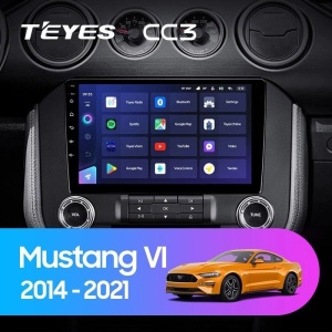 Navigatie Auto Teyes CC4 Ford Mustang 6 2015-2023 6+128GB 9.5" QLED Octa-core 2.7Ghz, Android 4G Bluetooth 5.1 DSP