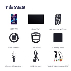 Navigatie Auto Teyes CC4 Nissan Pulsar 2014-2018 6+128GB 9.5" QLED Octa-core 2.7Ghz, Android 4G Bluetooth 5.1 DSP - Img 4