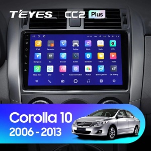 Navigatie Auto Teyes CC4 Toyota Corolla 10 2006-2013 6+64GB 9.5" QLED Octa-core 2.7Ghz, Android 4G Bluetooth 5.1 DSP - Img 1