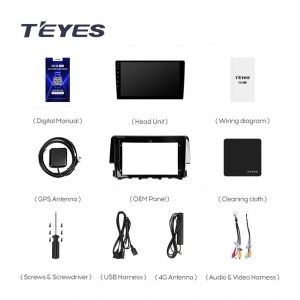 Navigatie Auto Teyes CC4L Honda Civic 10 2015-2020 6+64GB 9" QLED Qualcomm 2Ghz, Android 4G Bluetooth 5.1 DSP - Img 4