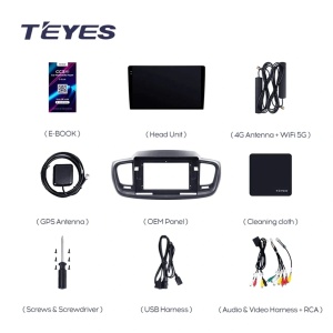 Navigatie Auto Teyes CC4L Kia Sorento 2015-2020 6+64GB 10.2" QLED Qualcomm 2Ghz, Android 4G Bluetooth 5.1 DSP - Img 5