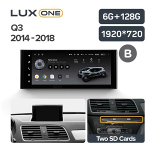 Navigatie Auto Teyes Lux One Audi Q3 8U 2011-2018 6+128GB 12.3" IPS Octa-Core 2.0 GHz Android 4G DSP Bluetooth 5.1 - Img 4