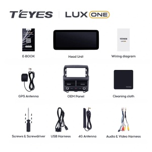 Navigatie Auto Teyes Lux One Honda CR-V 3 2006-2010 4+32GB 12.3" IPS Octa-core 2Ghz, Android 4G Bluetooth 5.1 DSP - Img 6