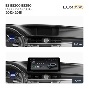 Navigatie Auto Teyes Lux One Lexus Lexus ES ES200 ES250 ES300h ES350 XV60 VI 6 2012-2018 4+32GB 12.3" IPS Octa-core 2Ghz, Android 4G Bluetooth 5.1 DSP - Img 3