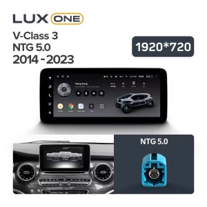 Navigatie auto Teyes Lux One Mercedes-Benz V Class W447 2014-2023 NTG 5.0 6+128GB 12.3” IPS Octa-Core 2.0 GHz Android 4G DSP Bluetooth 5.1 - Img 3