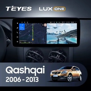 Navigatie Auto Teyes Lux One Nissan Qashqai 1 J10 2006-2013 6+128GB 12.3" IPS Octa-core 2Ghz, Android 4G Bluetooth 5.1 DSP - Img 2