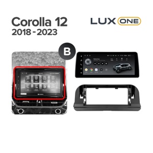 Navigatie Auto Teyes Lux One Toyota Corolla 12 2018-2020 6+128GB 12.3" IPS Octa-core 2Ghz, Android 4G Bluetooth 5.1 DSP - Img 7